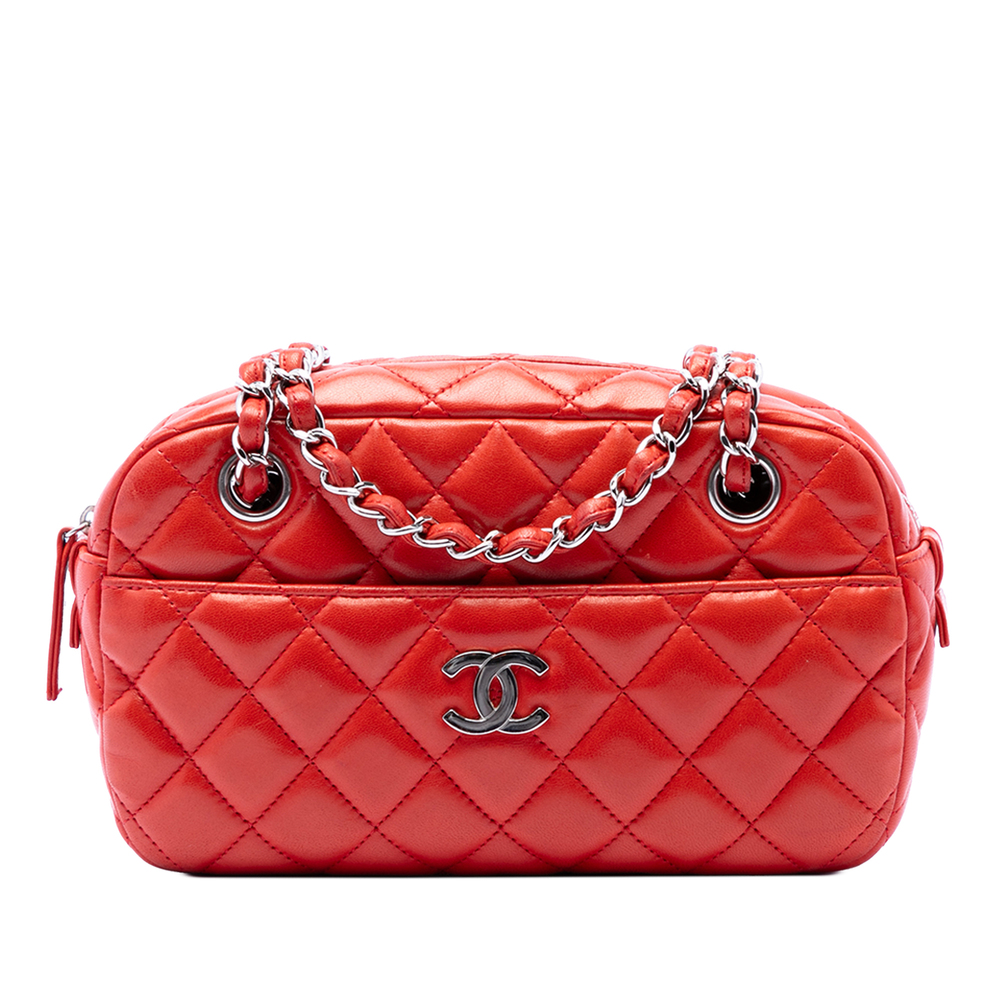 Pre-Loved Chanel Quilted Lambskin Camera Bag